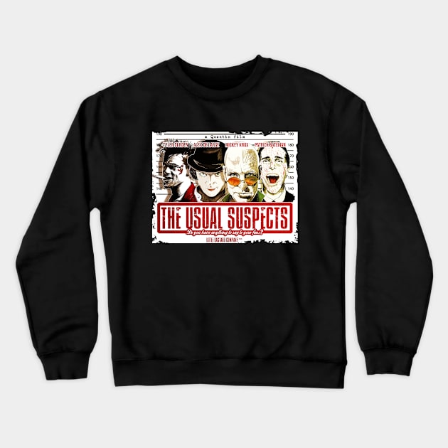 The Suspect Crewneck Sweatshirt by LittleBastard